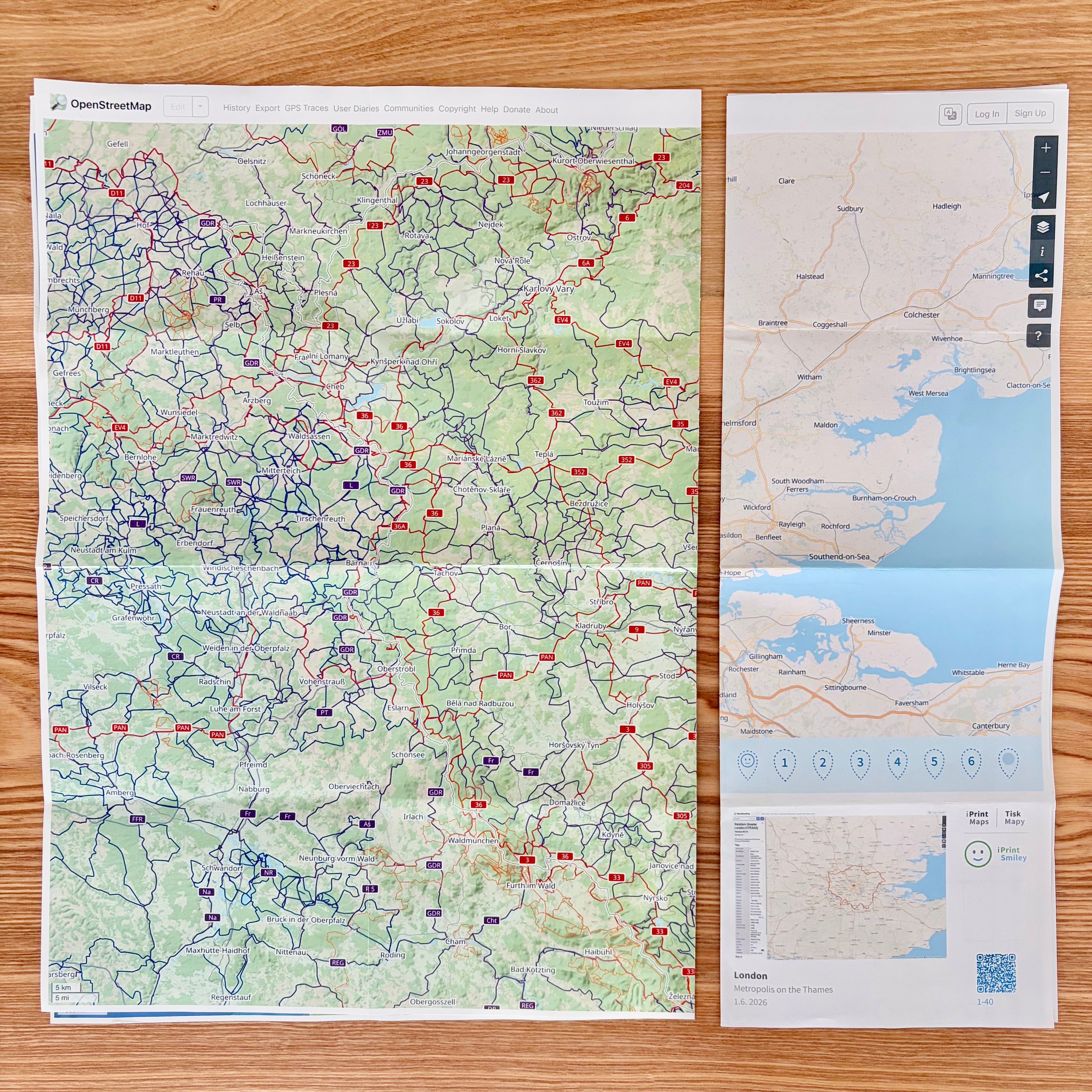 Vlastní tištěná mapa: OpenStreetMap